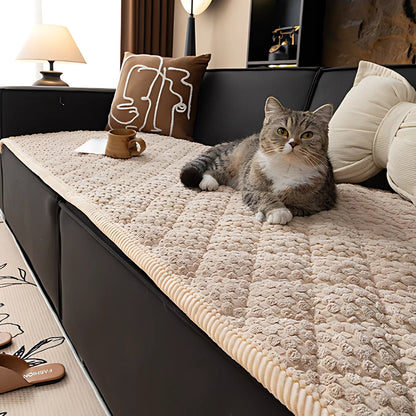 Cozy Haven | Pet-Proof Quilted Sofa Cover with Non-Slip Backing | Stylish Design for Ultimate Protection 4