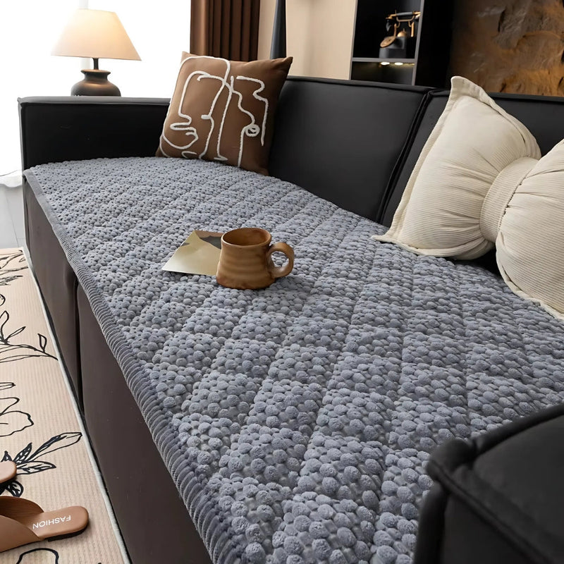 Cozy Haven | Pet-Proof Quilted Sofa Cover with Non-Slip Backing | Stylish Design for Ultimate Protection 5