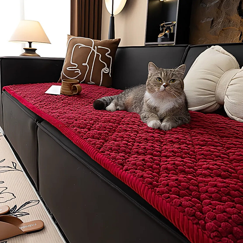 Cozy Haven | Pet-Proof Quilted Sofa Cover with Non-Slip Backing | Stylish Design for Ultimate Protection 7