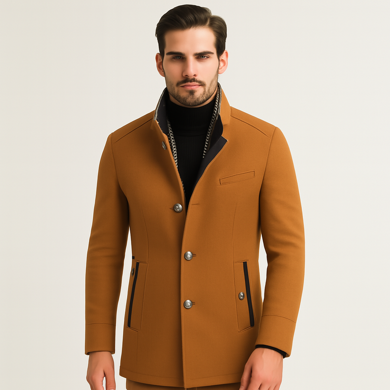 Lachlan Men's Coat | Wool