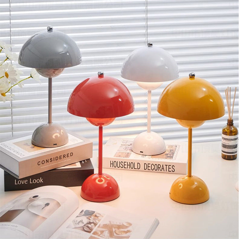 Pine LED Lamp | Nordic, Mushroom