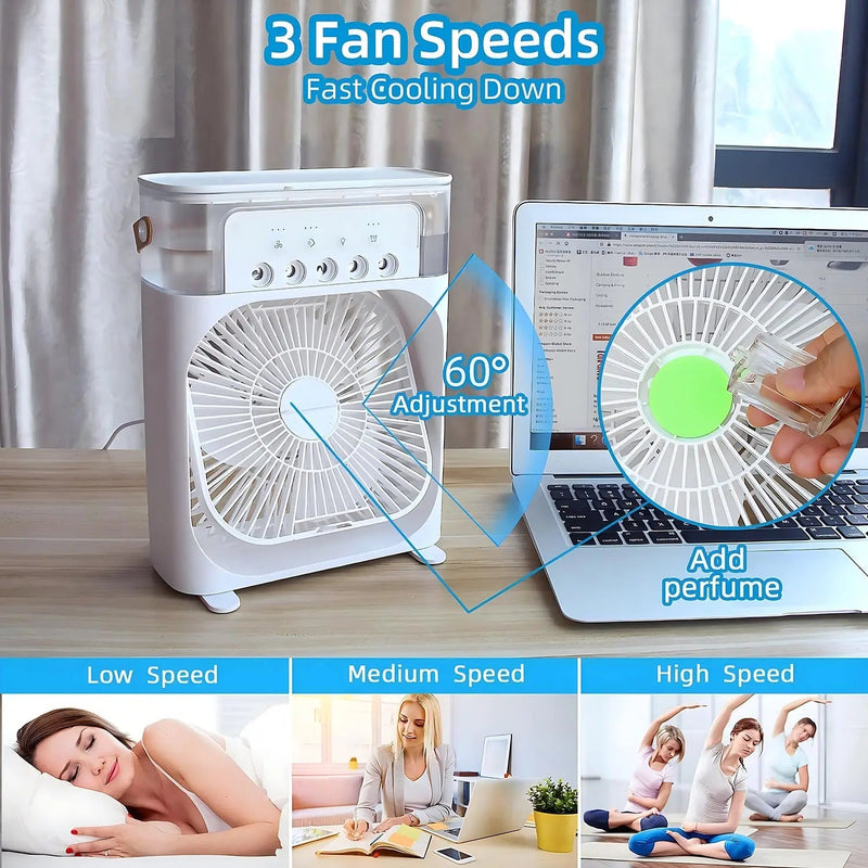Vale Portable Air Conditioner - fabric and finish detail