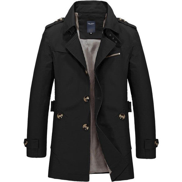 Edith Women's Trench Coat - full-length view