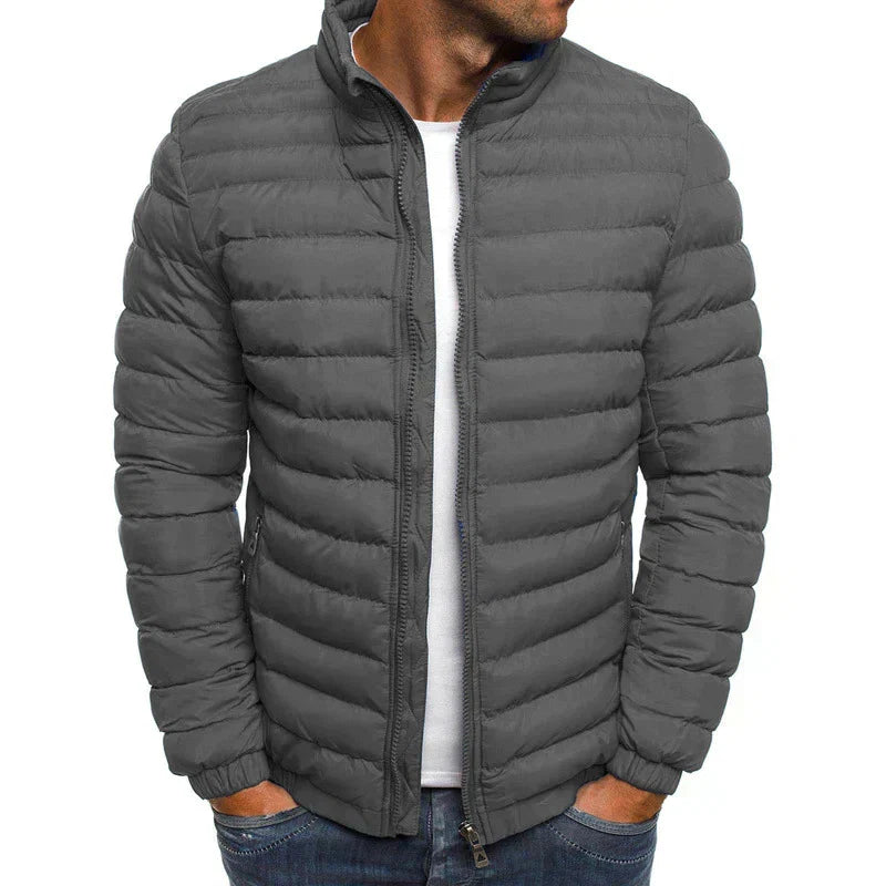 Quill Men's Puffer Jacket - back view