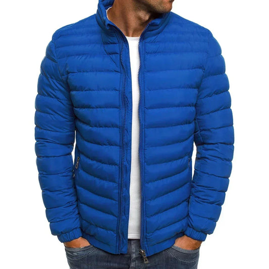 Quill Men's Puffer Jacket - styled view
