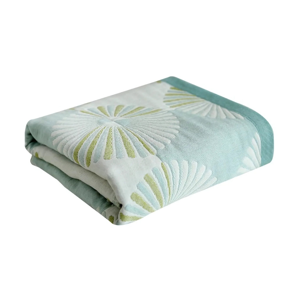 Cotton Bath Towel | Dahlia Jacquard Floral
