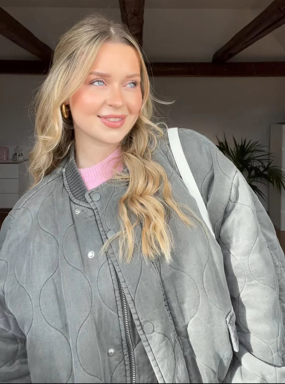 Verity Women's Oversized Jacket - front view