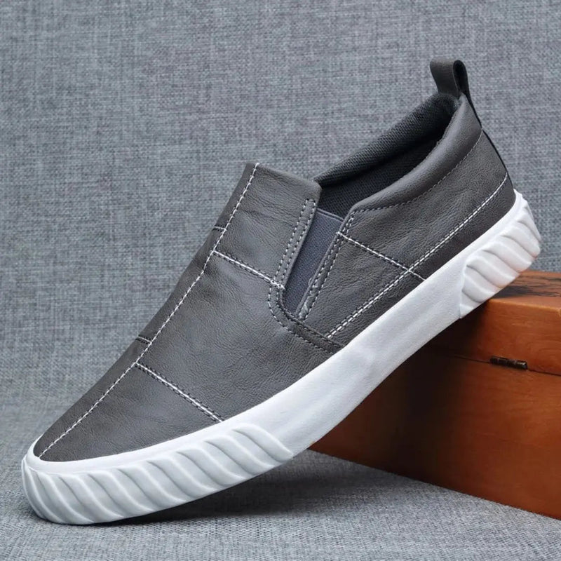 Nico Men's Loafers - fabric and finish detail