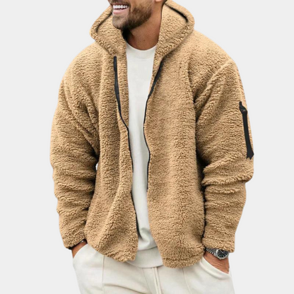 Gray Men's Jacket - front view