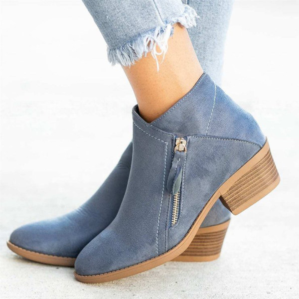 Winona Women's Chunky Heel Ankle Boots - front view