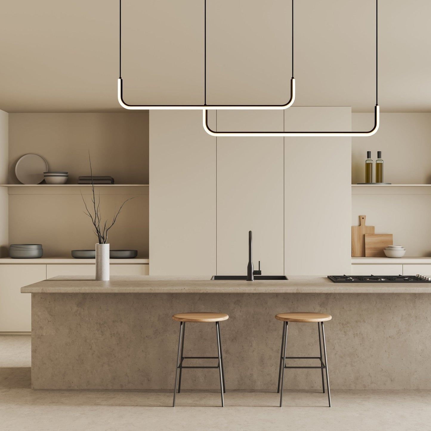 DumontLight | Stylish Modern Adjustable Pendant Lighting for Kitchen Island 1