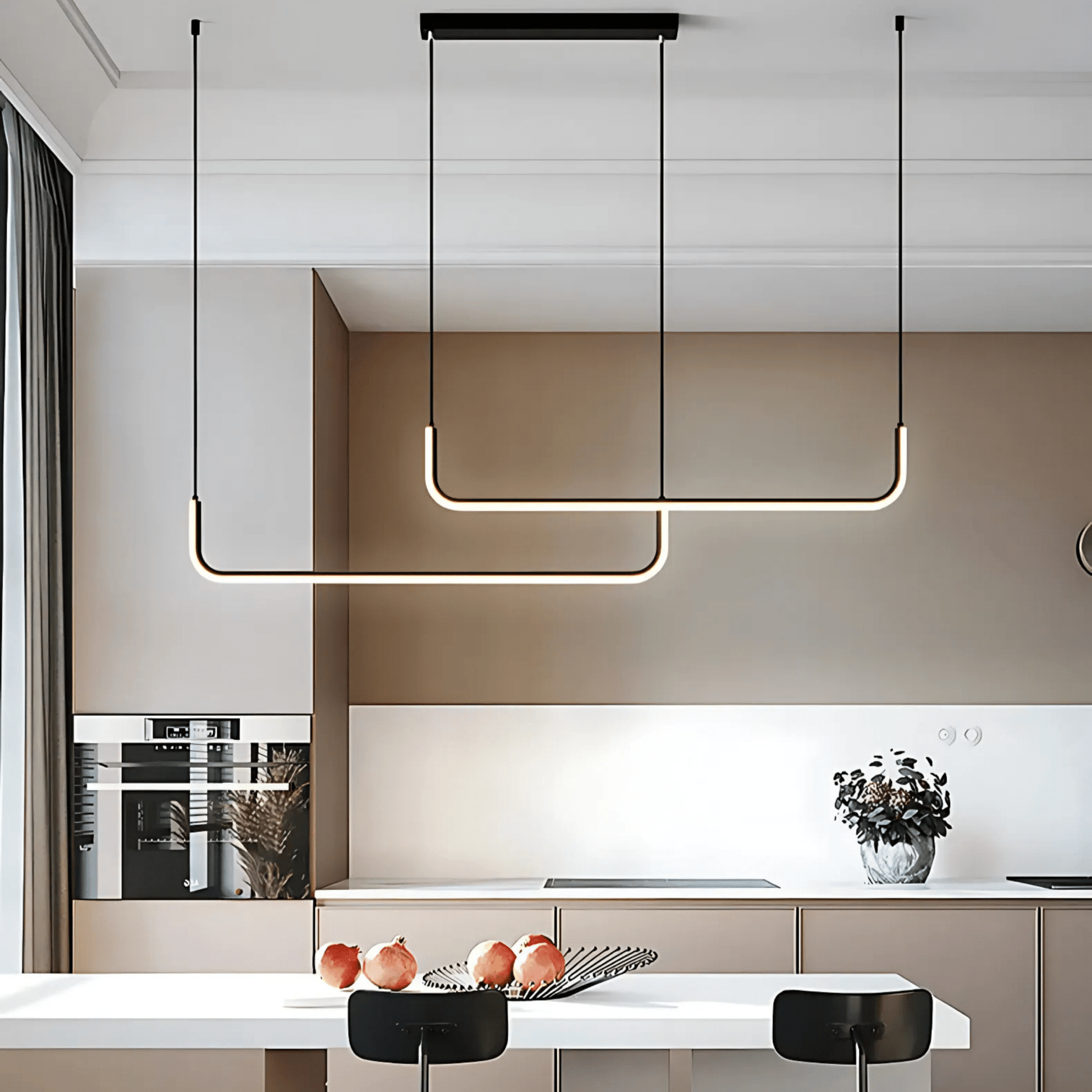 DumontLight | Stylish Modern Adjustable Pendant Lighting for Kitchen Island 5