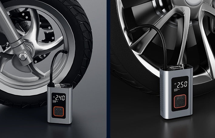 Onyx Car Tire Inflator - full-length view