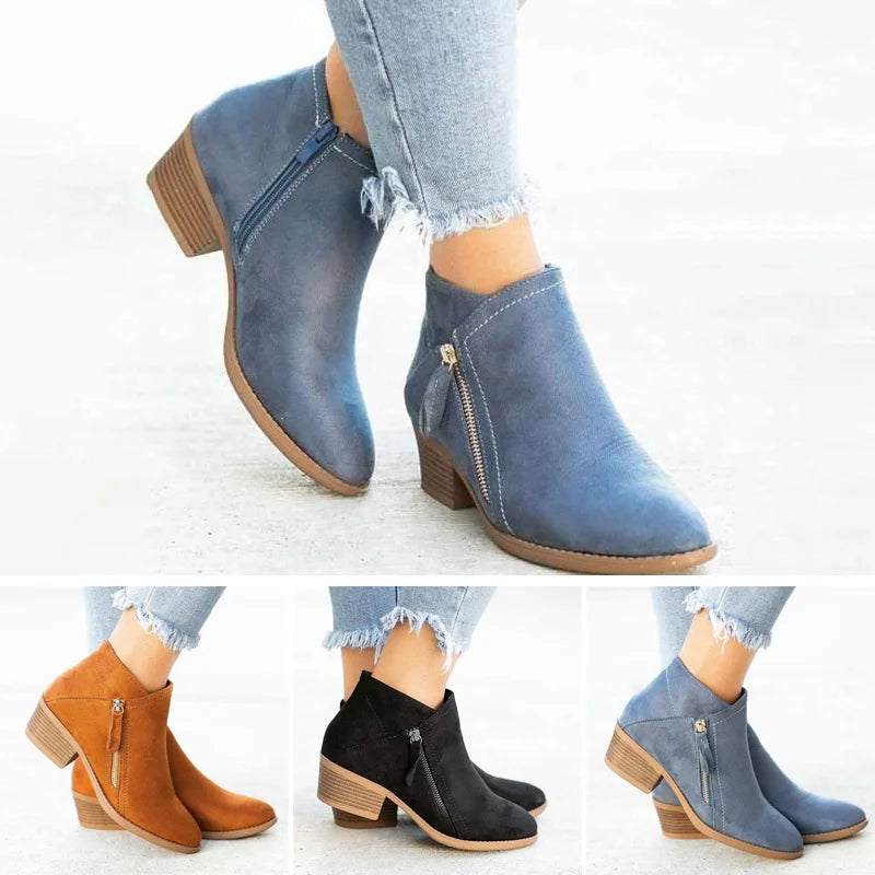 Freya Women's Ankle Boots - close-up detail