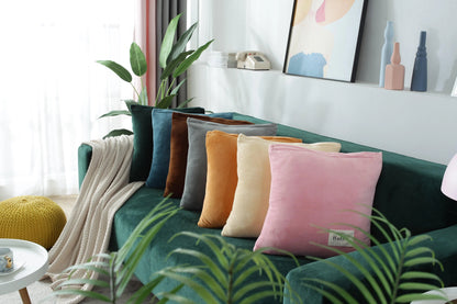 Elegant Velvet Couch Cover | Non-Slip Design with Expandable Cushions for Perfect Fit 5