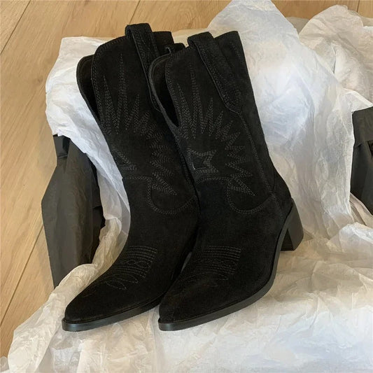 Faye Women's Boots - styled view
