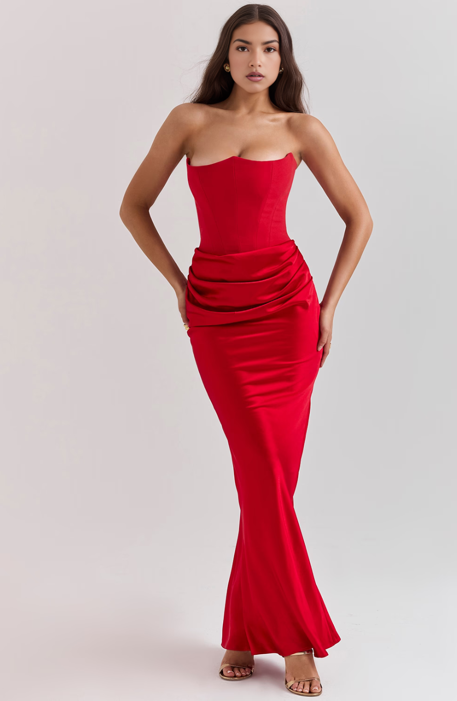 Vienna Women's Maxi Dress - front view
