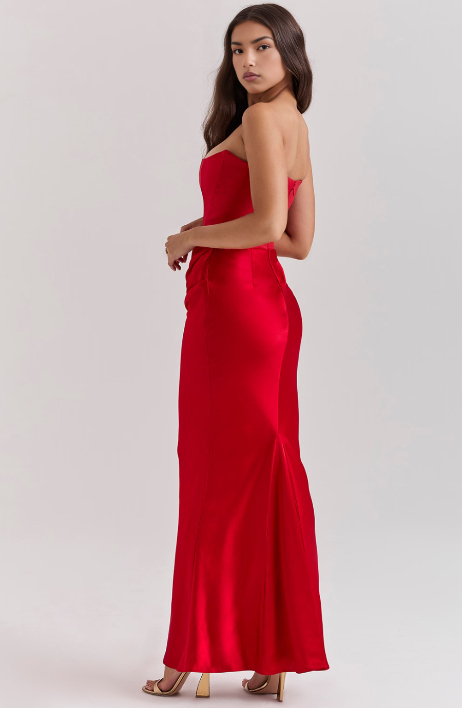 Vienna Women's Maxi Dress - flat lay