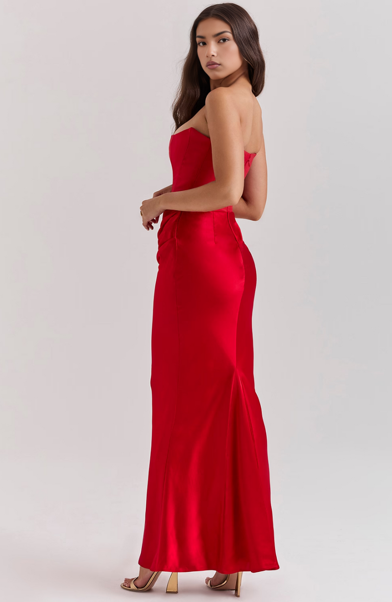 Vienna Women's Maxi Dress - flat lay