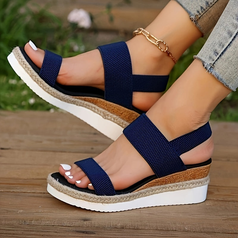 Iris Women's Platform Espadrilles - front view
