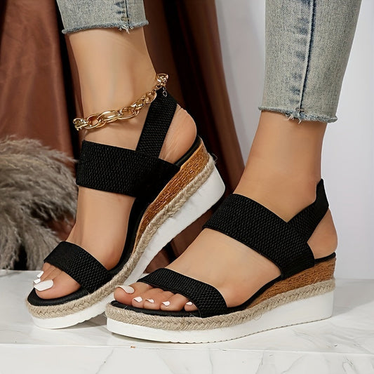 Iris Women's Platform Espadrilles - front view