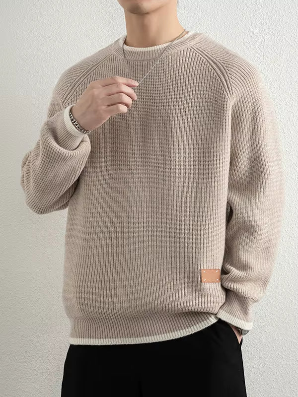 Romy Women's Ribbed Knit Sweater | Crewneck