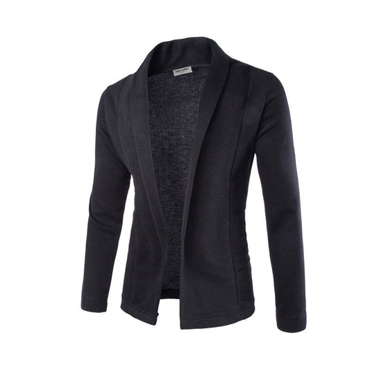 Sawyer Men's Cardigan - styled view