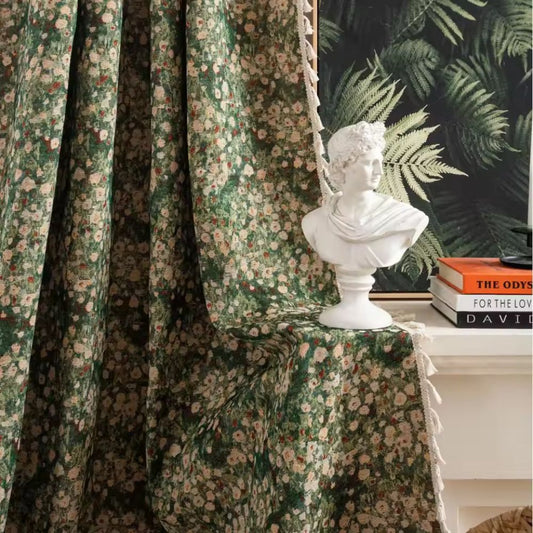 French Vintage Floral Tapestry