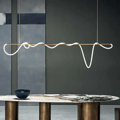 FreyaGlow | Elegant Modern Black Chandelier Light for Dining Room 4