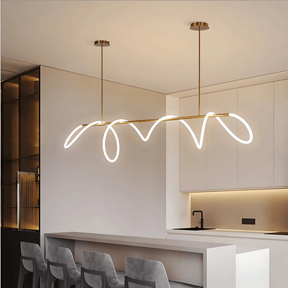 FreyaGlow | Elegant Modern Black Chandelier Light for Dining Room 5