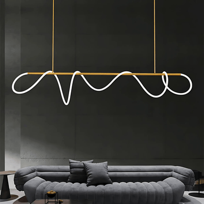 FreyaGlow | Elegant Modern Black Chandelier Light for Dining Room 6