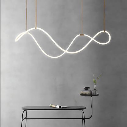 FreyaGlow | Elegant Modern Black Chandelier Light for Dining Room 8