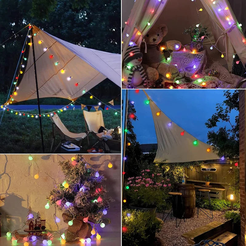Quarry LED String Lights | Yellow