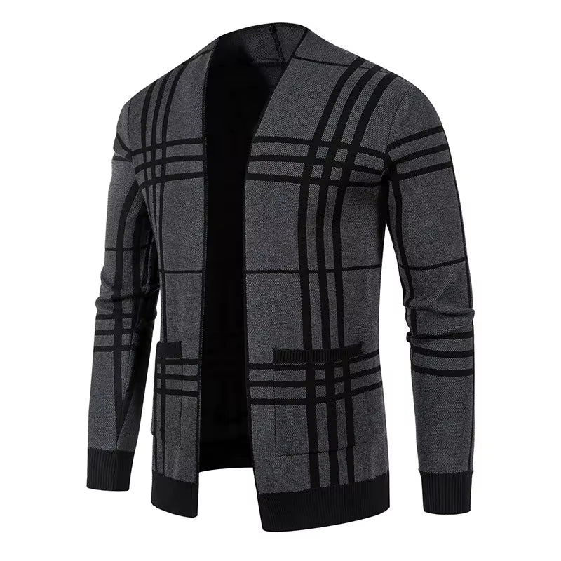 Rosa Women's Plaid Cardigan - styled view