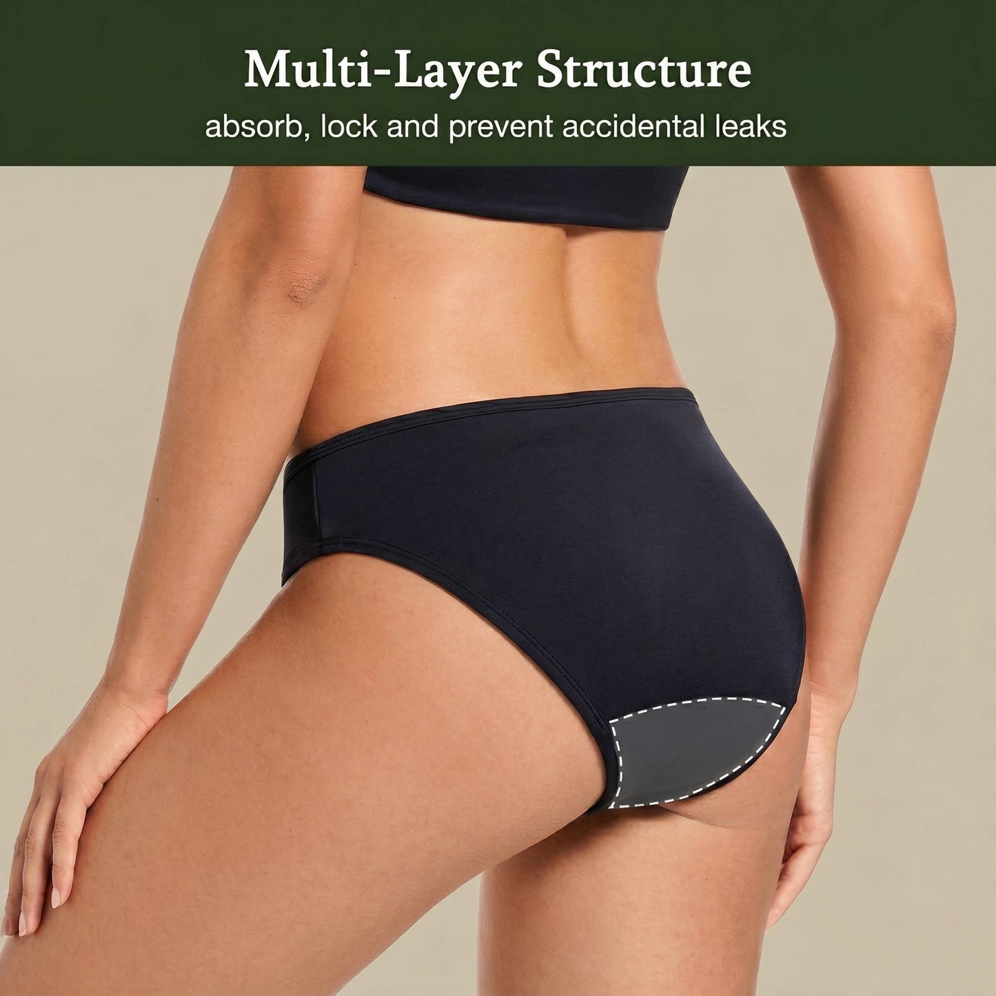 Noor Women's Swimsuit - back view