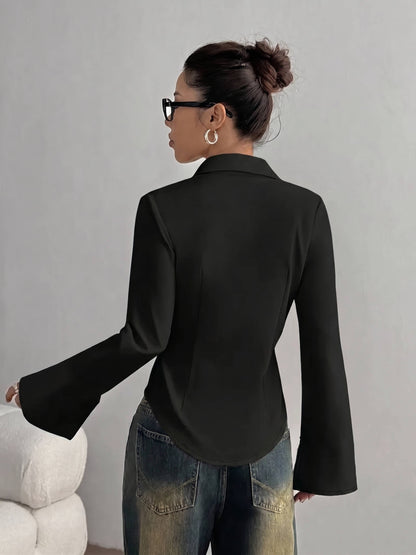 Verity Women's Blouse - close-up detail