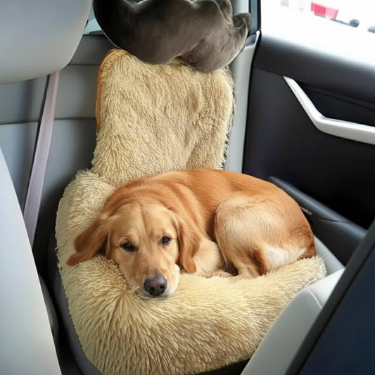Grove Car Pet Bed - styled view