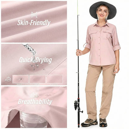Tallulah Women's Shirt - fabric and finish detail