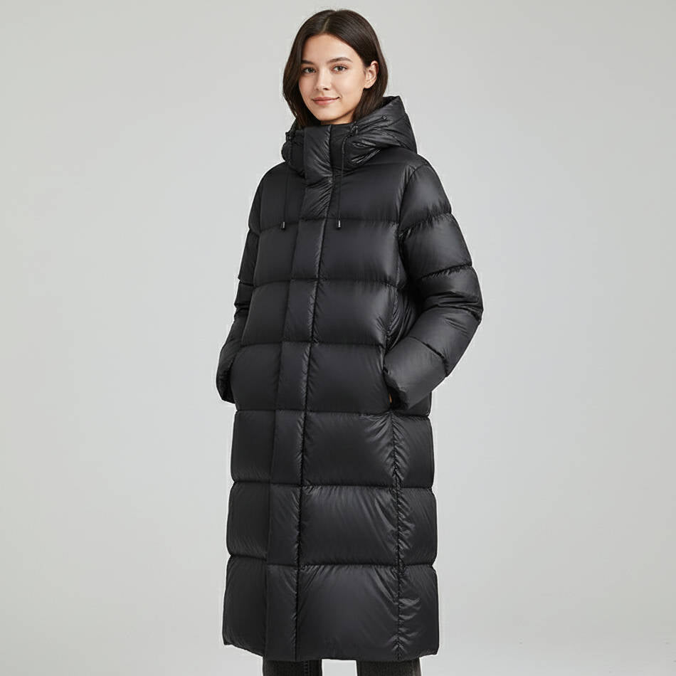 Vienna Women's Puffer Jacket - styled view
