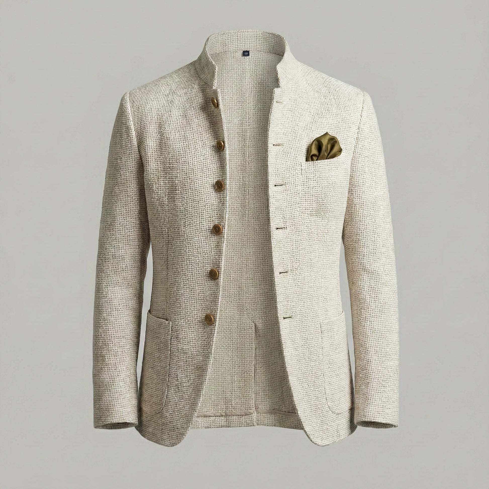 Gideon Men's Jacket - fabric and finish detail