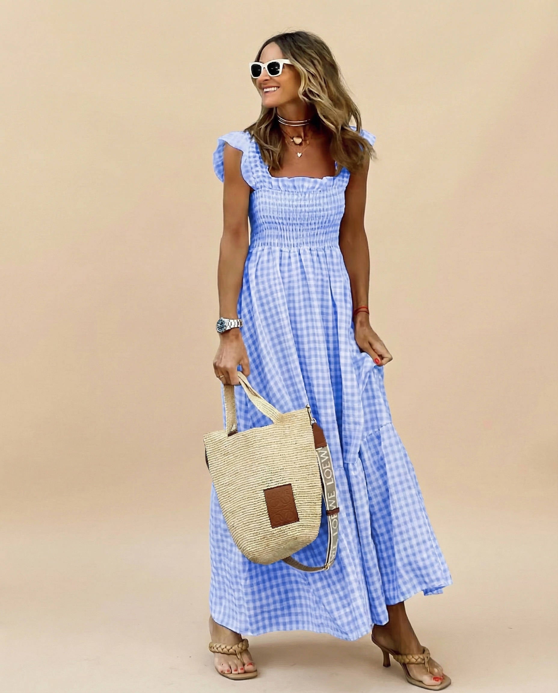 Sienna Women's Maxi Dress - close-up detail