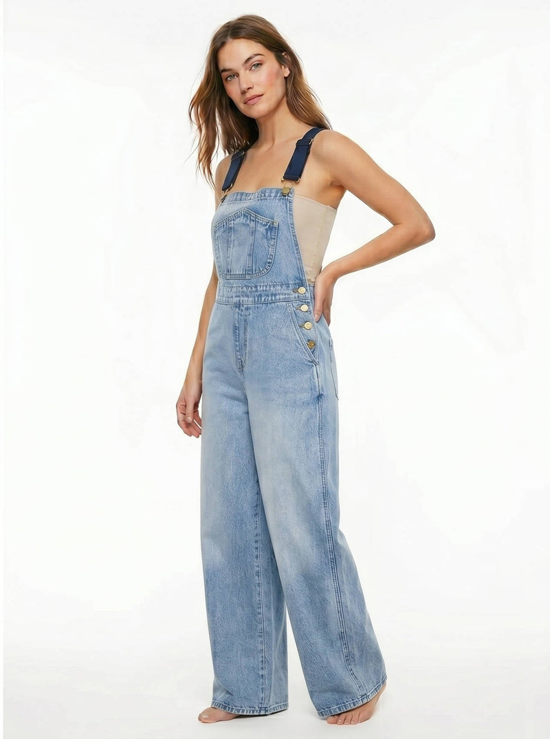 Astrid Women's Wide Leg Jumpsuit - styled view