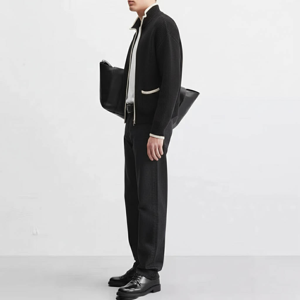 Otis Men's Cardigan - full-length view