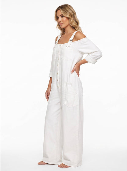 Delphine Women's Jumpsuit - close-up detail