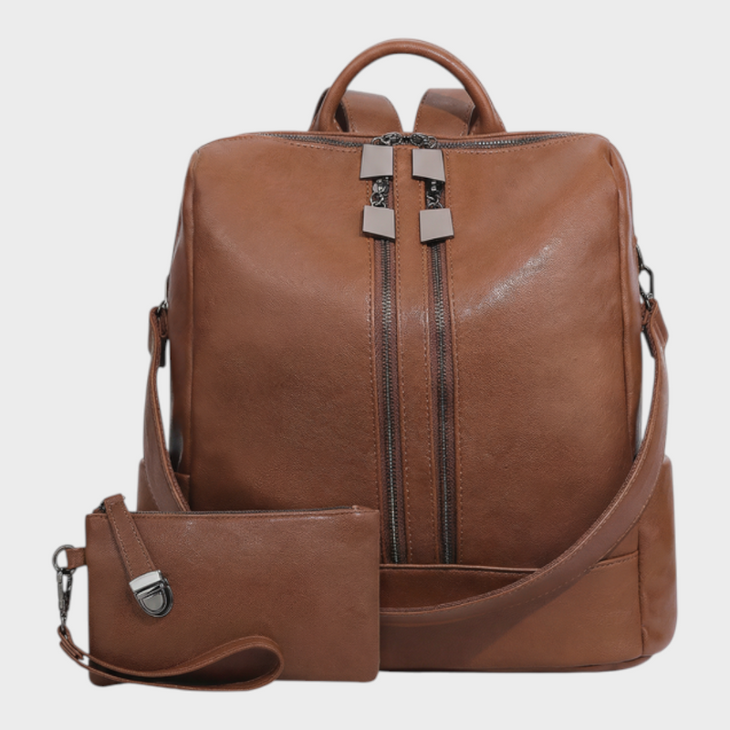 Romy Women's Backpack - fabric and finish detail