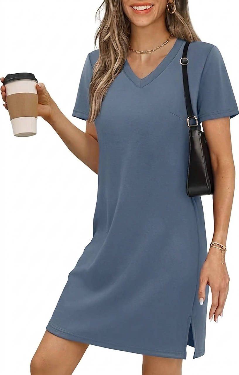 Tilda Women's Shirt Dress - styled view