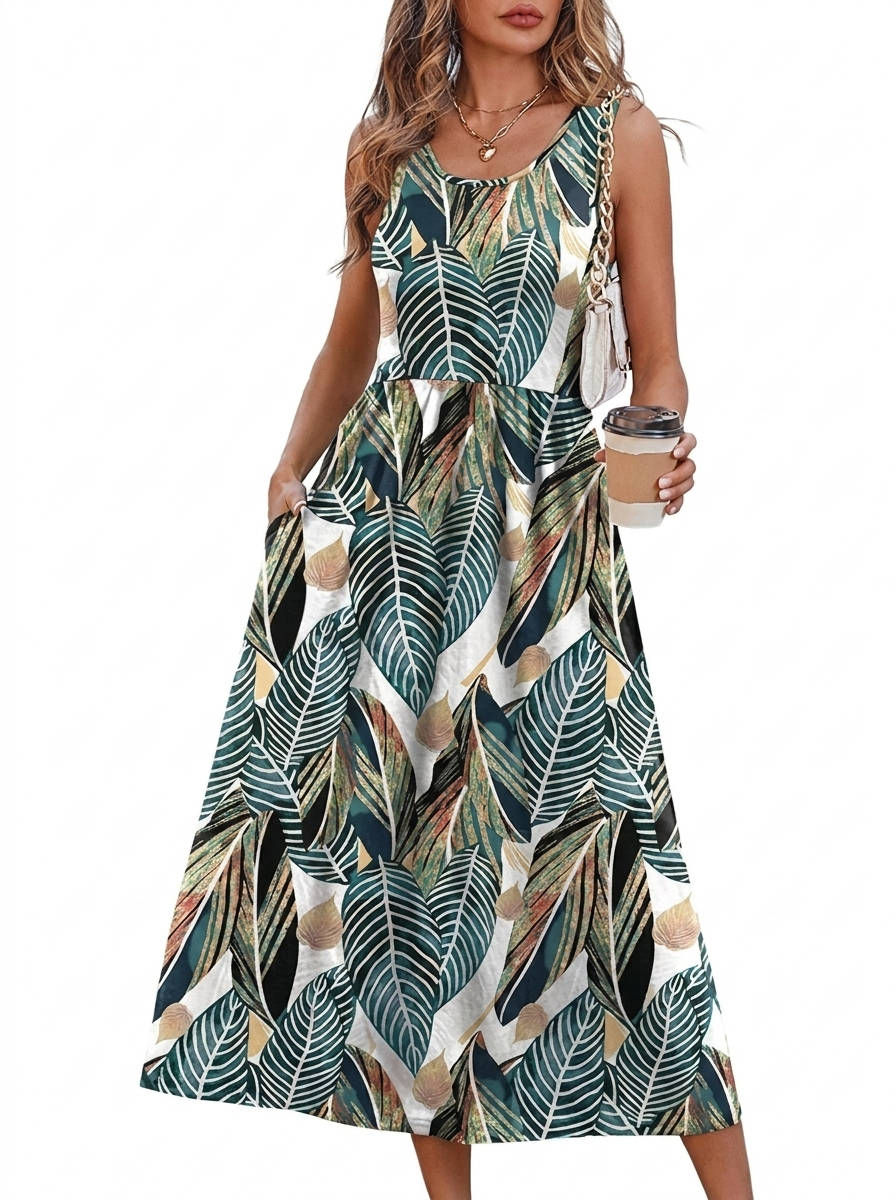 Willa Women's Midi Dress - close-up detail