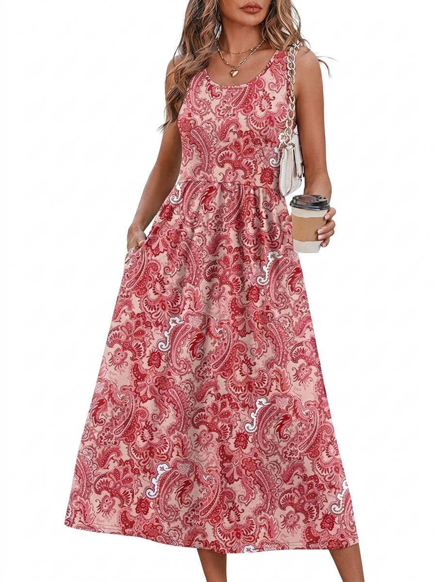 Willa Women's Midi Dress - styled view