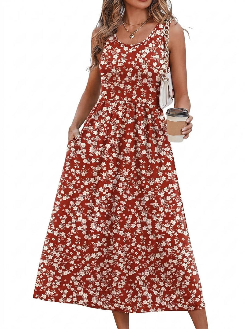 Willa Women's Midi Dress - shown in use