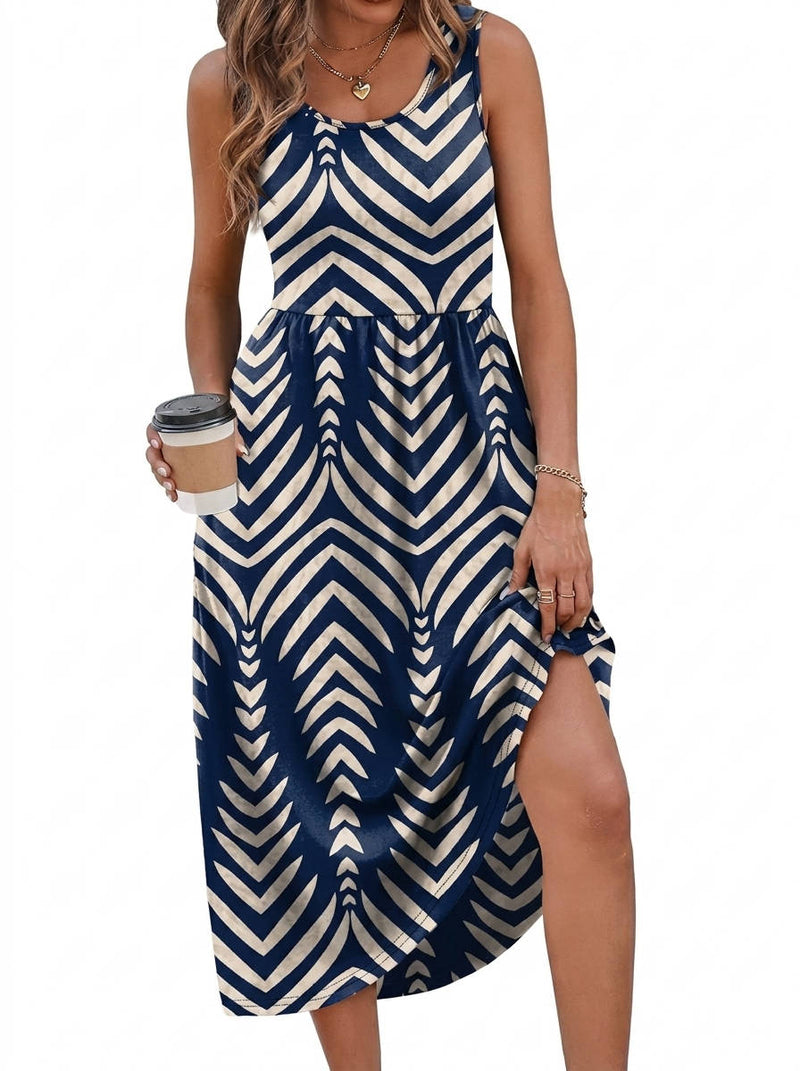 Willa Women's Midi Dress - styled view